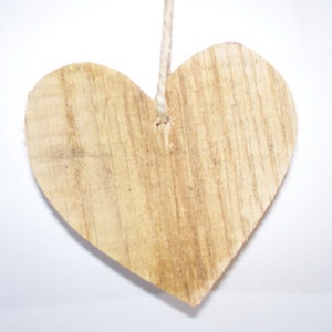 Heart normal oak wood image 2