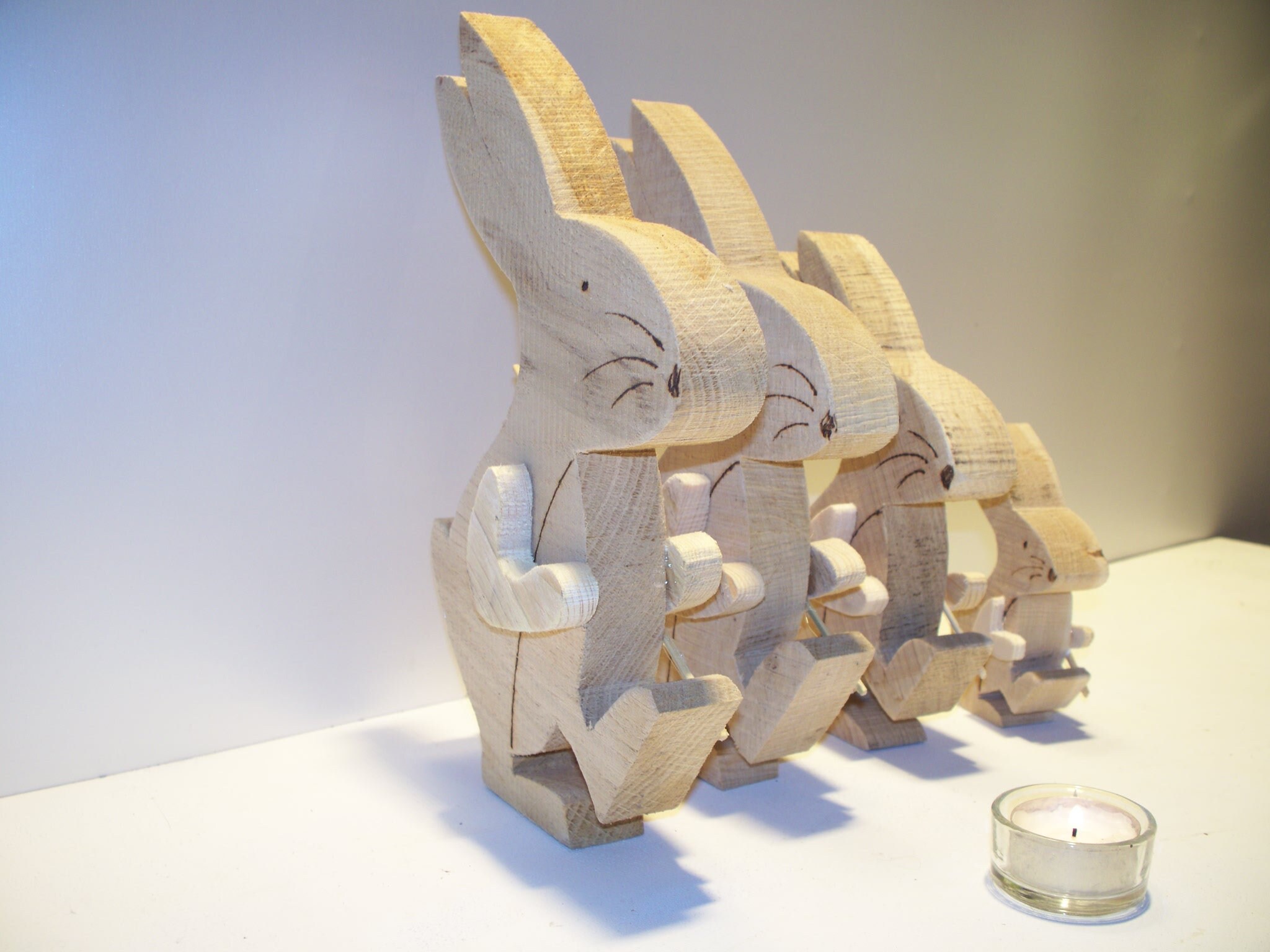 Hase mit EierRucksack aus Massivholz - Etsy.de Hase mit EierRucksack aus Massivholz - Etsy.de