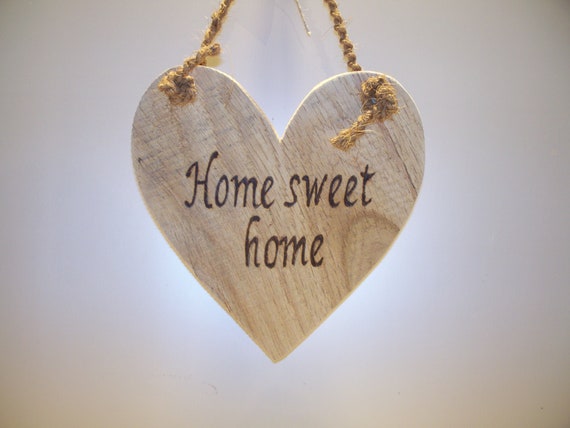 Corazon Hogar Dulce Hogar Etsy