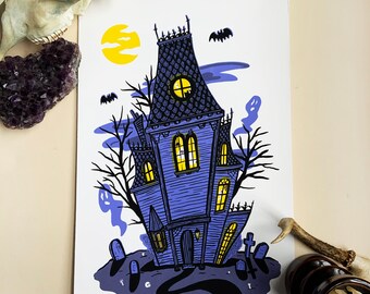 Haunted Mansion Limited Edition Screenprint