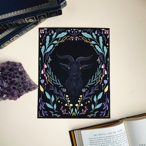 Black Phillip Print 8x10