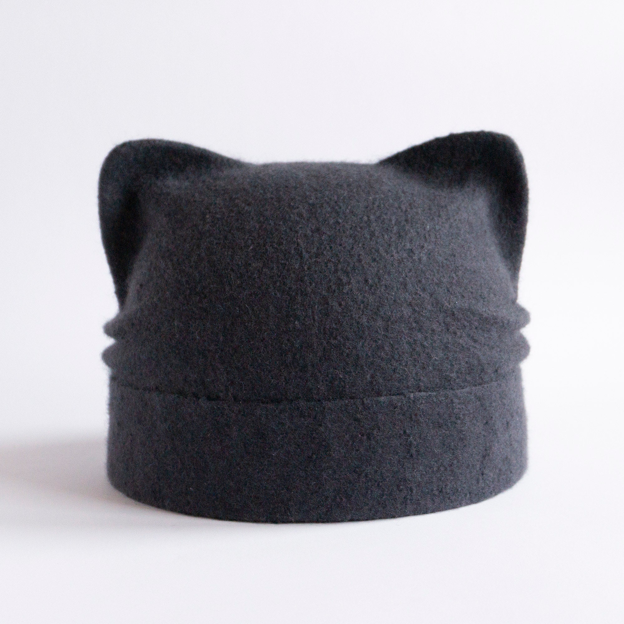 Winter Cat Ear Hat for Women Men Cute Wool Cat Beanie Cat Lover Gift for  Christmas 
