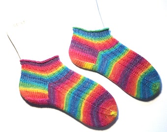 handgestrickte Socken Gr. 38/39