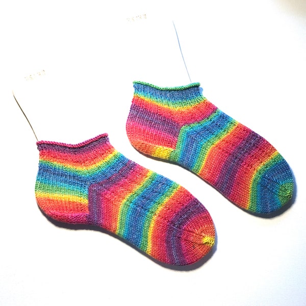 handgestrickte Socken Gr. 38/39