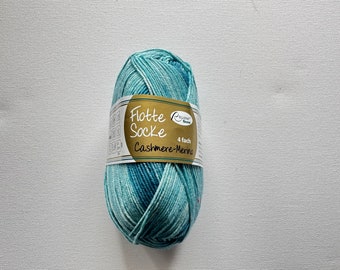 Sockenwolle, 4fach, Cashmere-Merino,