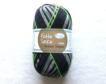 Flotte Socke, 4fach, Perfect Stripes