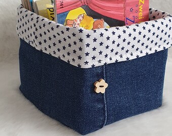 Utensilo made of fabric Pixi book storage denim fabric utensilo Pixi notebook box Pixi book cover utensilo Pixi books book bag Pixi LAVIOSAR