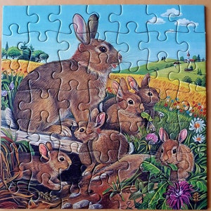 Puzzle enfant vintage 80 pièces puzzle enfant Ravensburger puzzle années 70 jeu enfant vintage rétro puzzle LAVIOSAR image 8