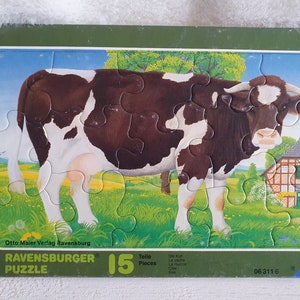 Puzzle enfant vintage 80 pièces puzzle enfant Ravensburger puzzle années 70 jeu enfant vintage rétro puzzle LAVIOSAR image 7