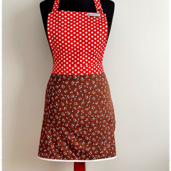 Apron ALMA Kitchen aprons Cooking aprons for women Gift Mother's Day Cooking aprons Grandma gift Birthday women Baking aprons LAVIOSAR