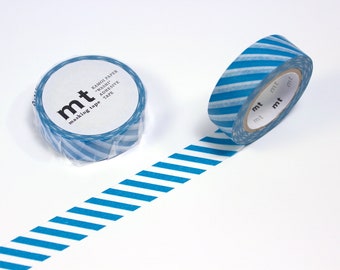 Masking Tape | Diagonale Streifen Petrol