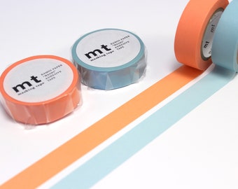 Masking Tape | 2er-Set Uni Lachs & Babyblau