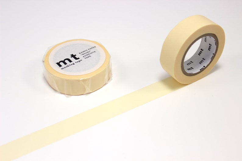 Masking Tape Pastell Ecru Bild 1