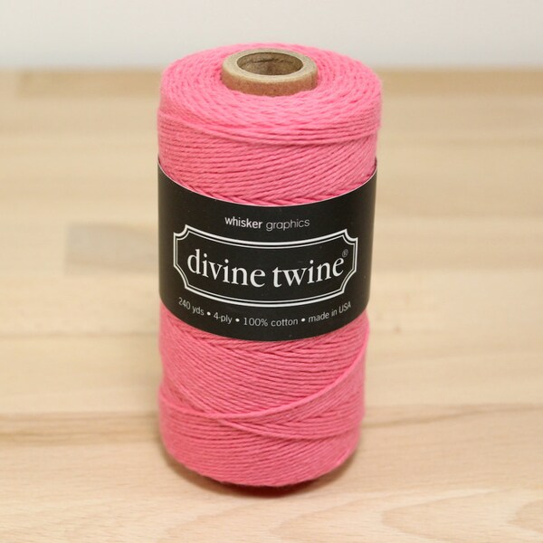 Bäckergarn Pink | Divine Twine