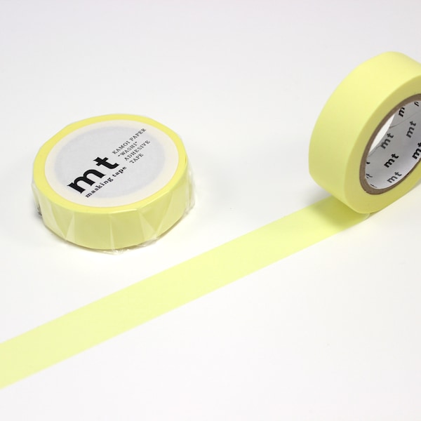 Masking Tape | Pastell Limone