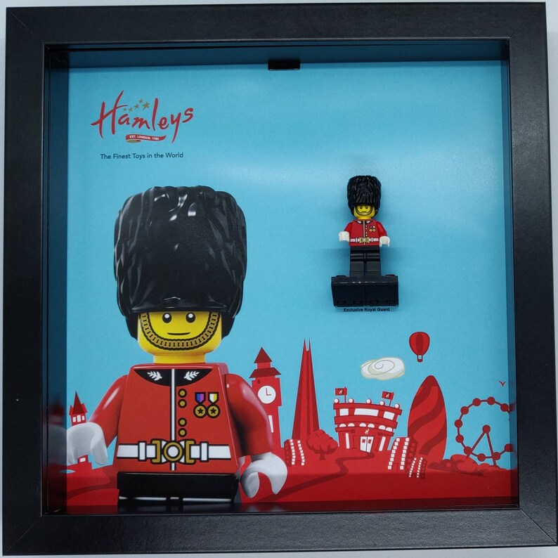 Special MINIFIGURE LEGO Minifigures Display Case // Frame Royal Guard