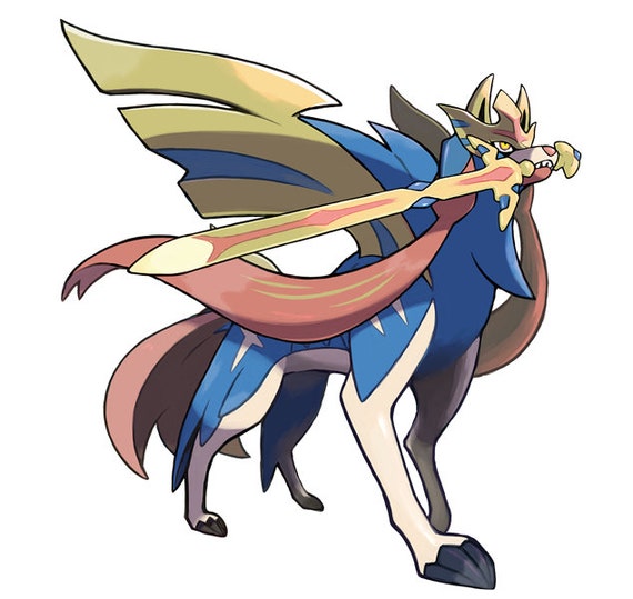 Pokemon Sword And Shield Zacian Sword