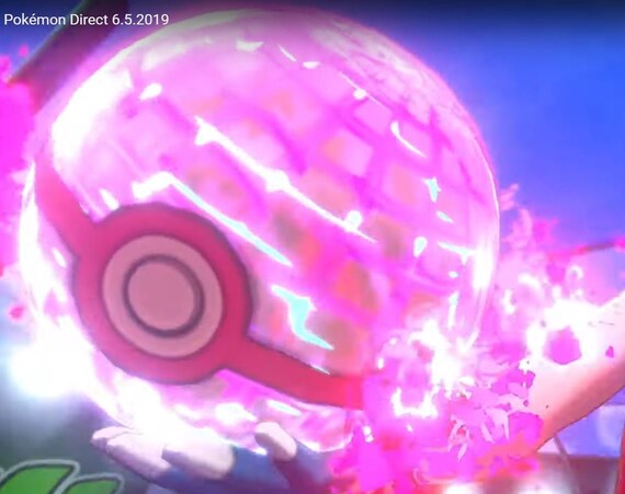 Pokemon Sword And Shield Dynamax Pokeball Giga Pokeball Pokemon Kaiju