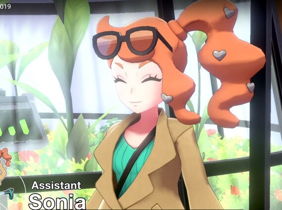 Pokemon Sword And Shield Sonia Glasses