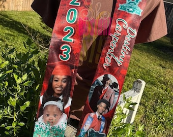 Custom Graduation Stole