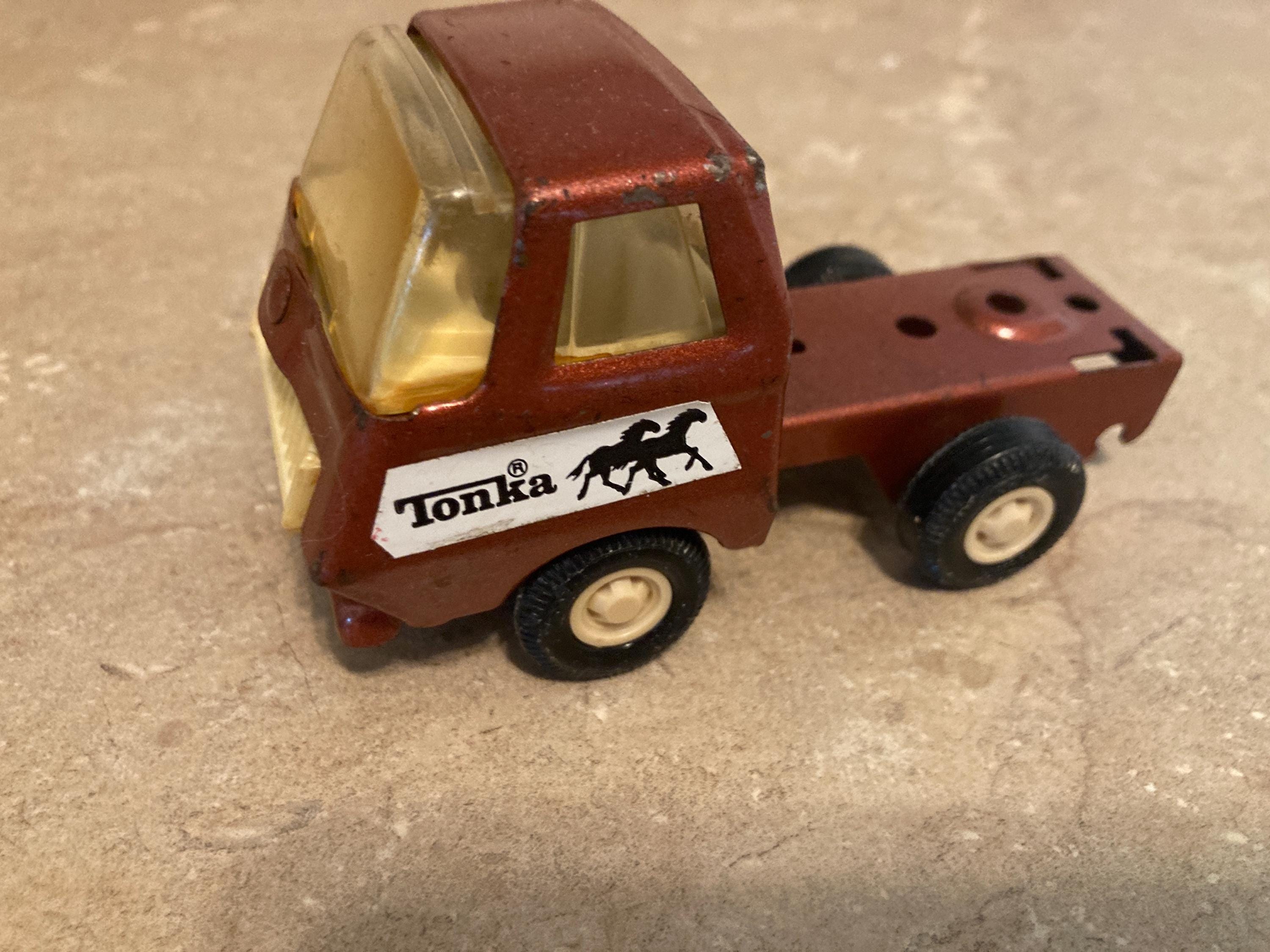 Tonka - Horse Truck - #55010 - Vintage 1970s - Die Cast - Brown