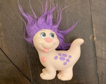 Playskool - Vintage - 1985 - Snugglebumms - Snugglepets - Trusty Pet Dino - Free Shipping!