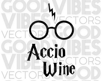 Download Accio Wine Svg Etsy