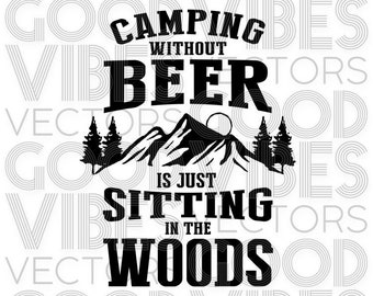 Download Camping Beer Etsy