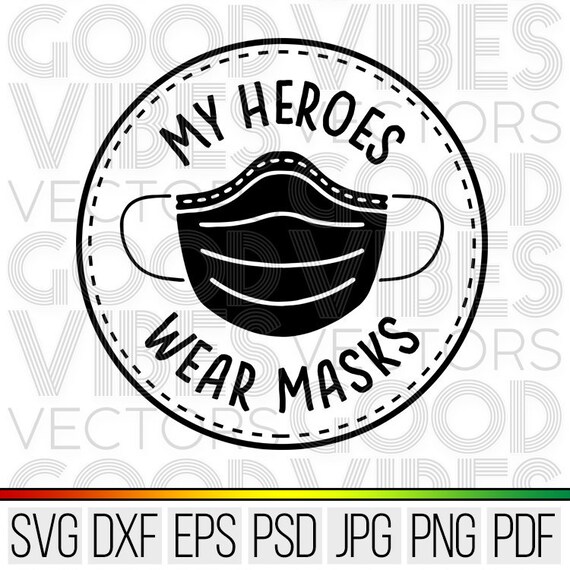 Download Download Free Face Mask Svg File for Cricut, Silhouette ...