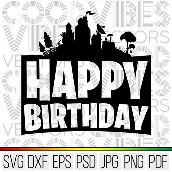 Download Fortnite Happy Birthday Clipart Ajicukrik