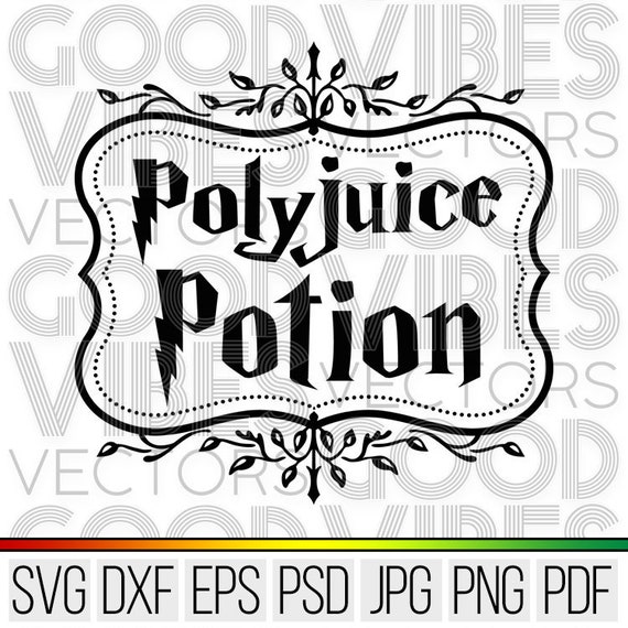 Download Polyjuice Potion Svg Magic Potion Svg Cricut Silhouette Etsy SVG, PNG, EPS, DXF File