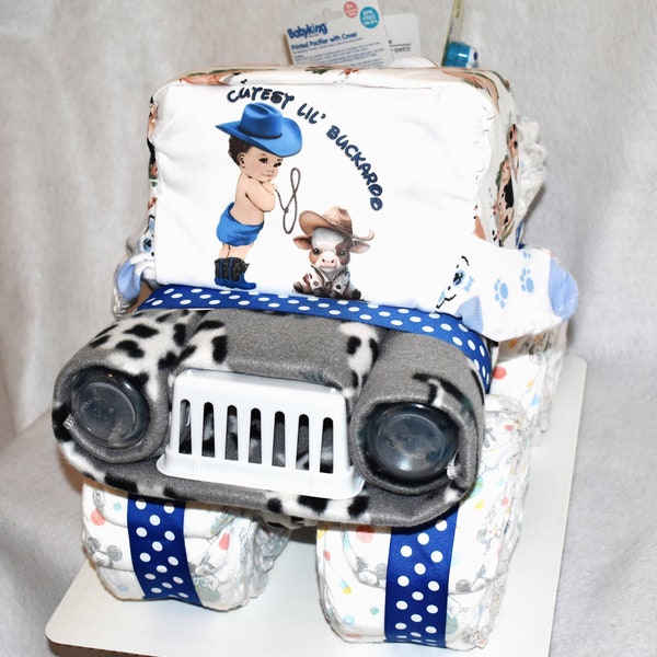 DIAPER CAKE (for Boy or Girl)