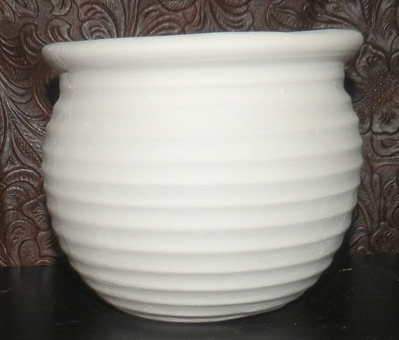 Small Turney Planter Vase Flower Pot Ceramic Bisque Ready Etsy