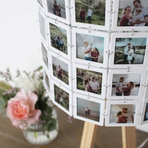 DIY Fotolampe kleinANNA mit 64 eigenen Fotos persönliche Geschenkidee Bild 4