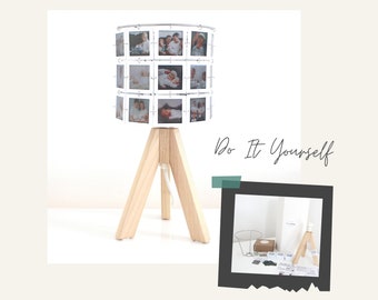 DIY Fotolampe kleinANNI - mit 30 eigenen Fotos - persönliches Geschenk