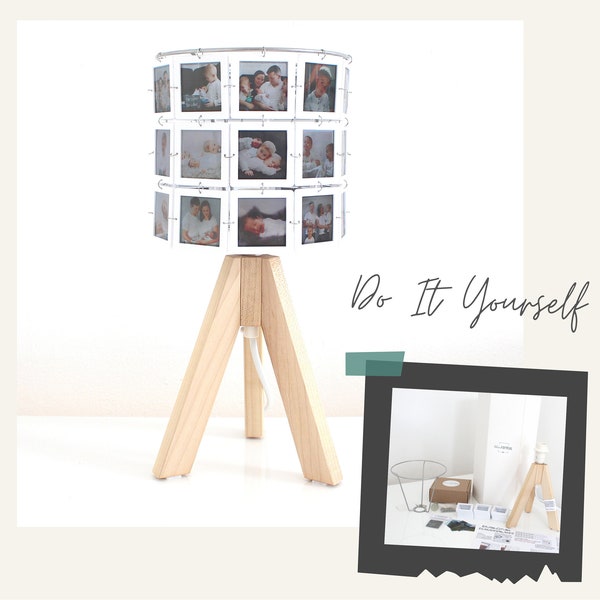 DIY Fotolampe kleinANNI - mit 30 eigenen Fotos - persönliches Geschenk
