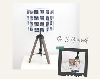 DIY Fotolampe kleinHENRI - mit 64 Fotos - persönliches Geschenk