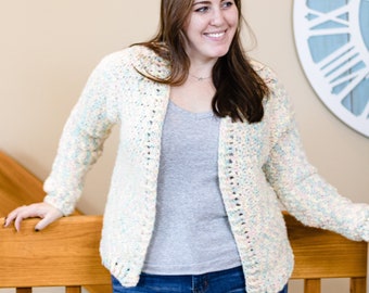 Wildflower Cardigan || Crochet Pattern