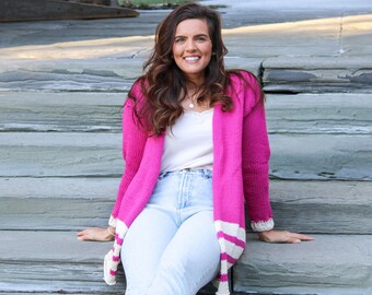 The Elle Cardigan || Knit Pattern