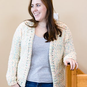 Wildflower Cardigan Crochet Pattern - Etsy