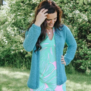 Bahama Breeze Cardigan Crochet Pattern image 7