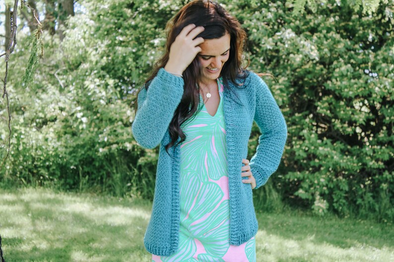 Bahama Breeze Cardigan Crochet Pattern image 7