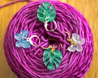 Glitter Stitch Markers || Stitch Marker Set, Crochet Markers, Knitting Markers, Crochet Notions, Cute Stitch Markers, Crochet Tools