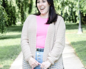 Honeybee Cardigan || Crochet Pattern