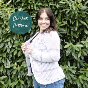 Stripe Into Spring Cardigan || Crochet Pattern