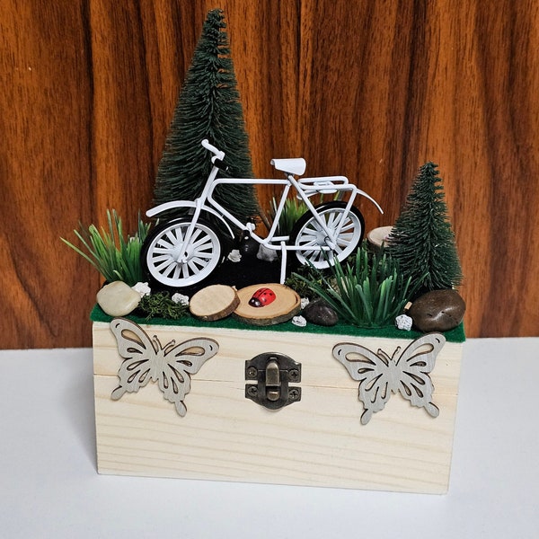 Geschenkbox Fahrrad, Radtour, Radsport, Fahrradrennen, Geburtstag