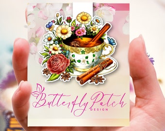 A Spot of Tea Magnetic Bookmark