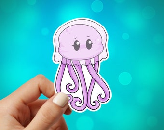 Jellyfish Vinyl Sticker