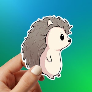 Hedgehog Vinyl Sticker