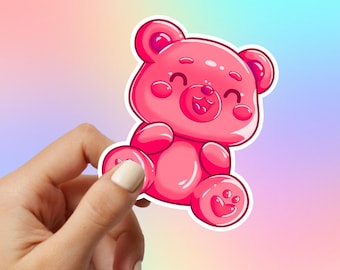 Gummy Bear Vinyl Sticker